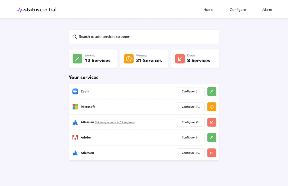 image of Status Central