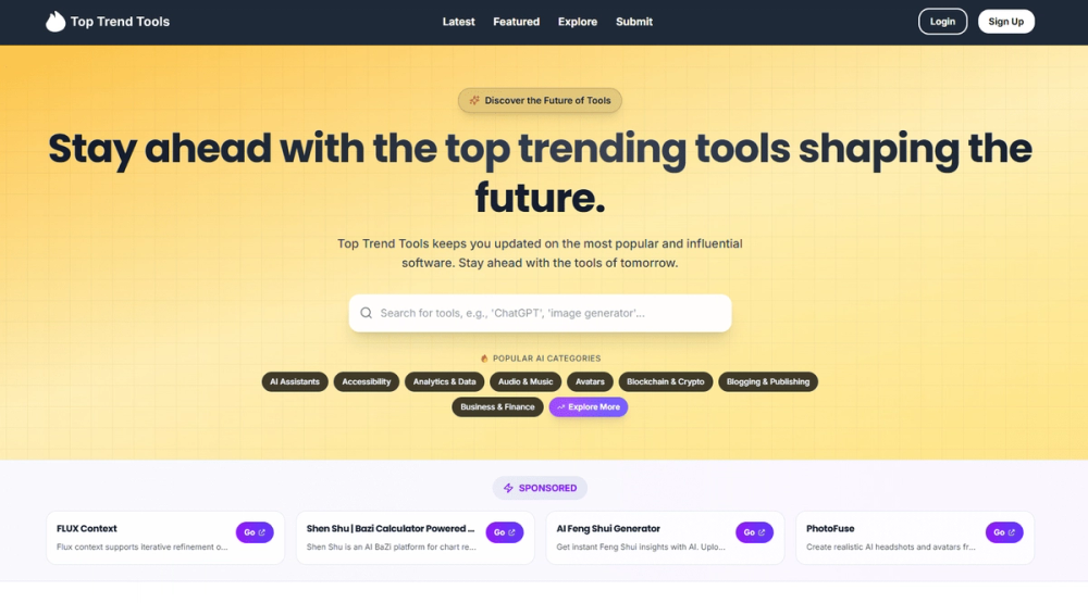 image of Top Trend Tools