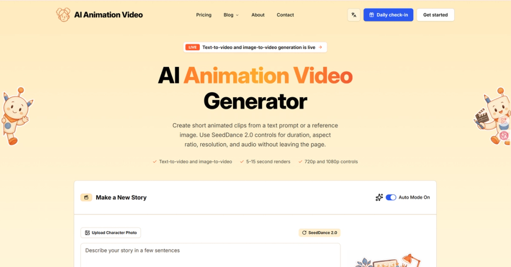image of AI Animation Video