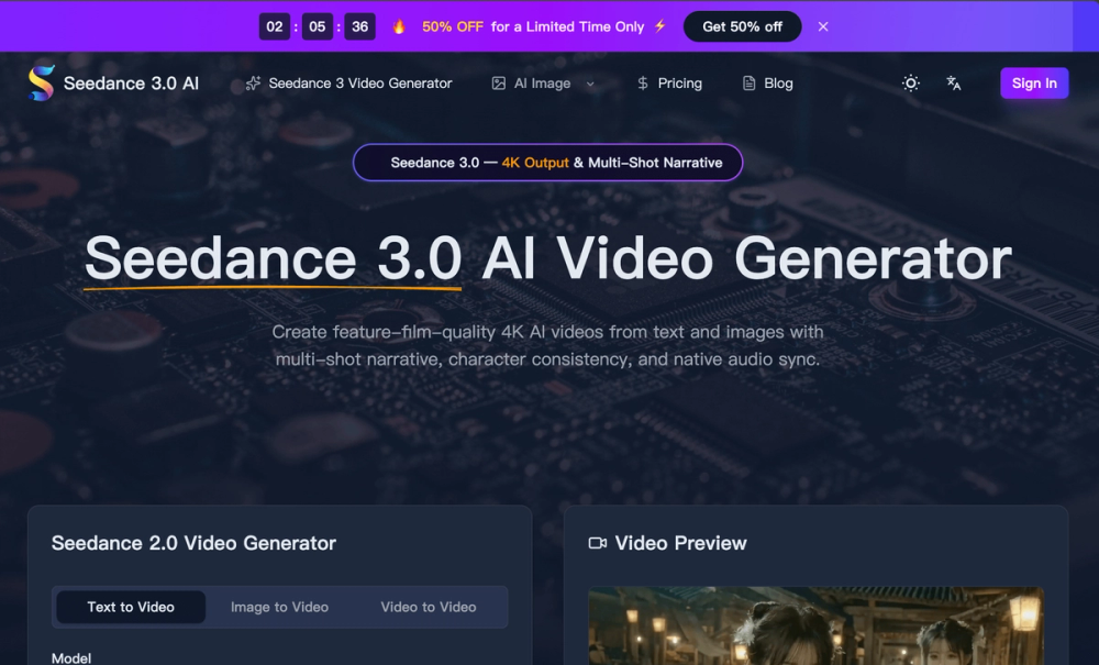 image of Seedance 3.0 image of Seedance 3.0