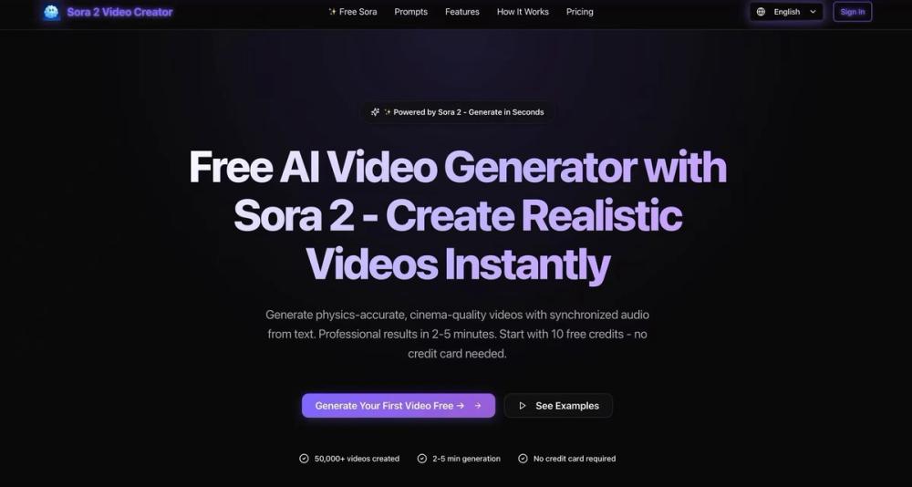 image of Sora 2 Video Creator