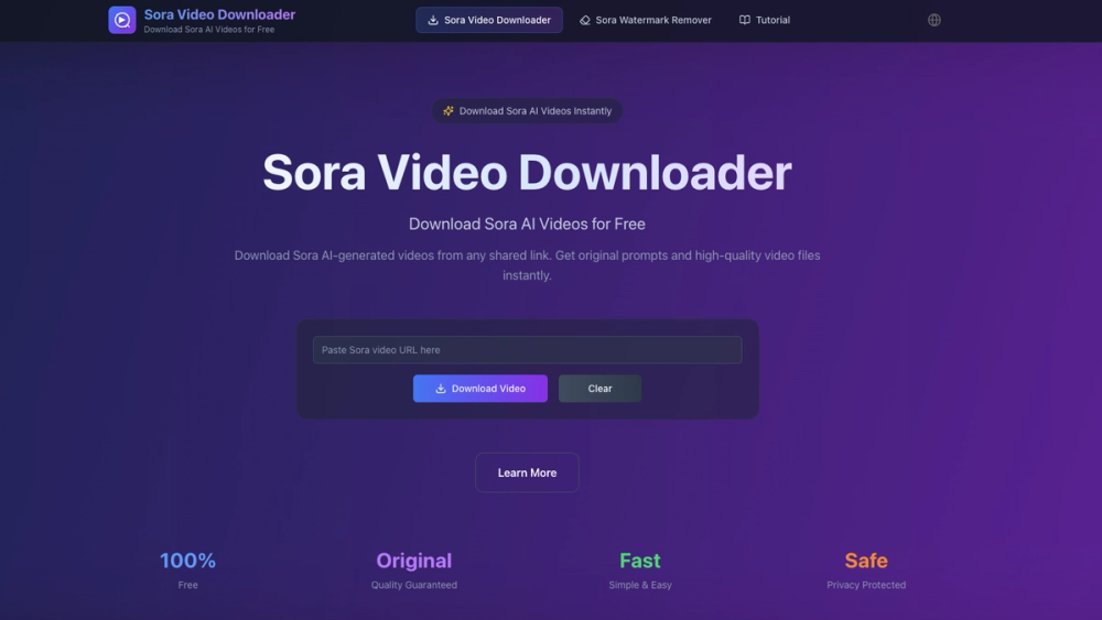 image of Sora Video Downloader image of Sora Video Downloader