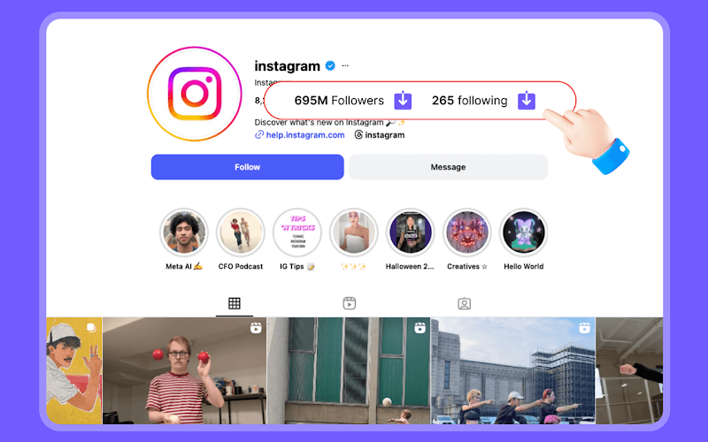 image of IG Follower Export Tool