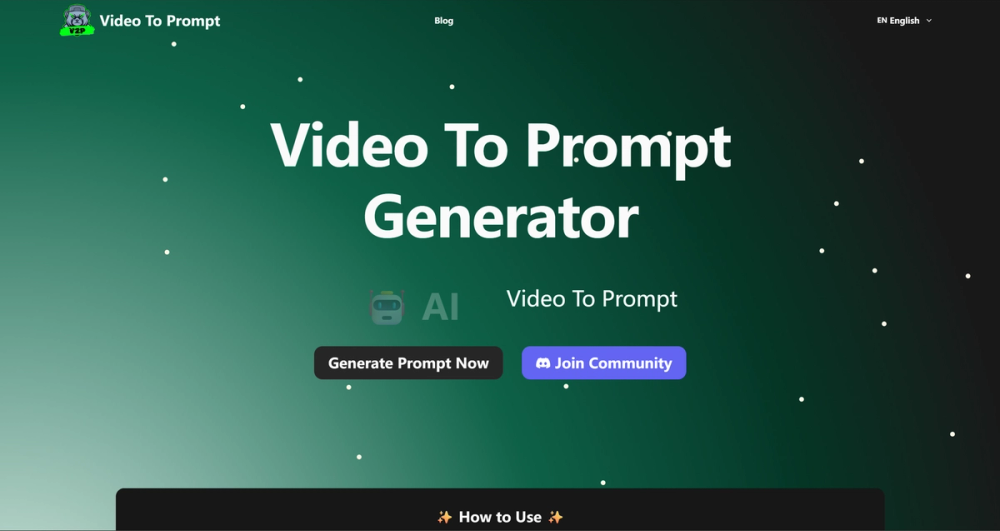 image of Free Video to Prompt Generator