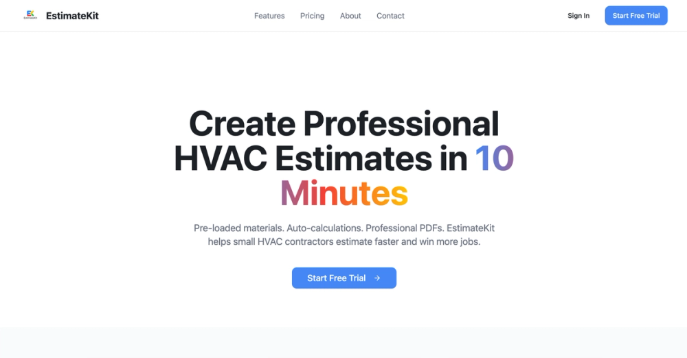 image of EstimateKit