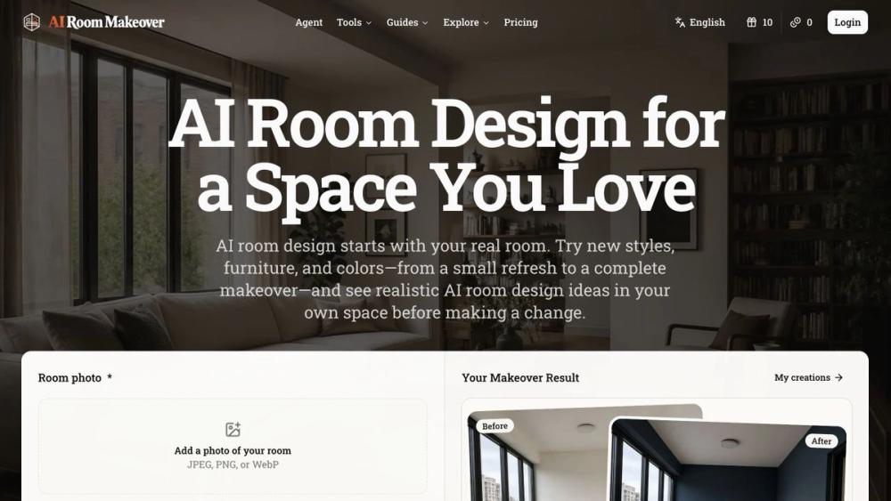 image of AI Room Makeover