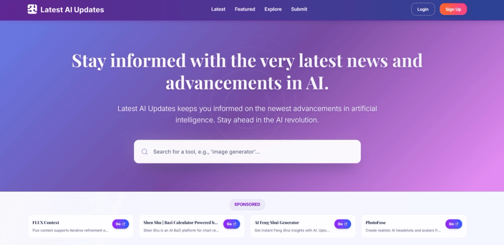 image of Latest AI Updates