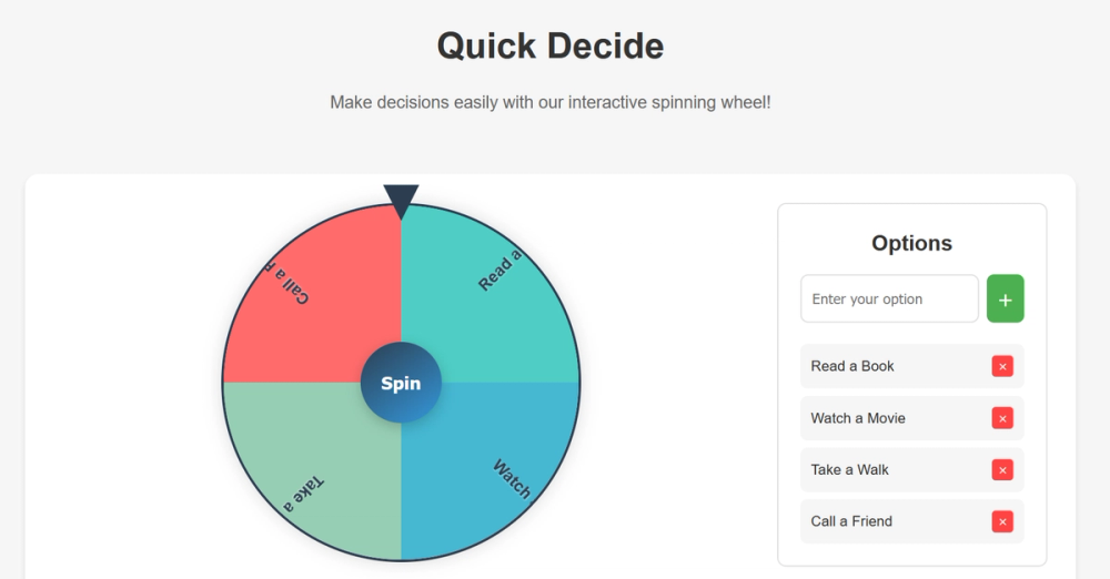 image of Spin the Wheel