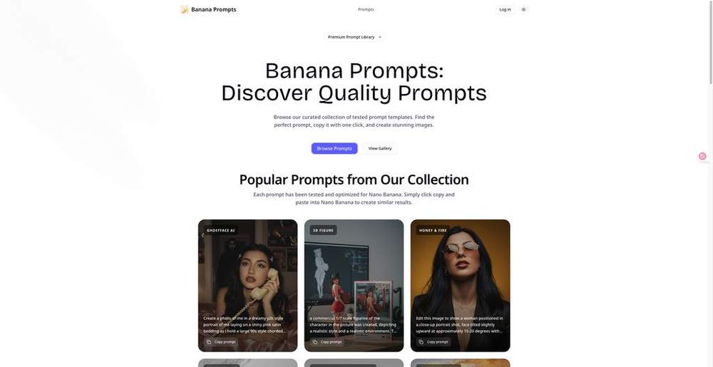 image of banana prompts