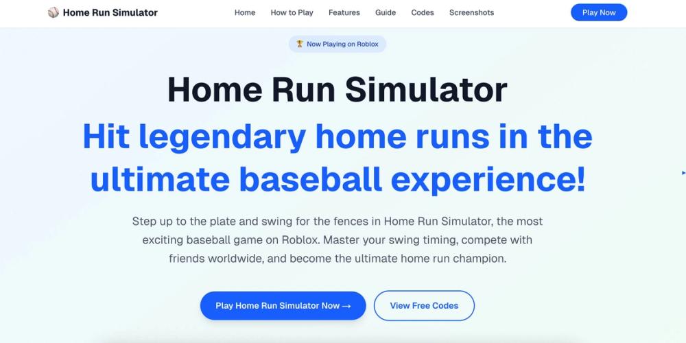 image of Home Run Simulator