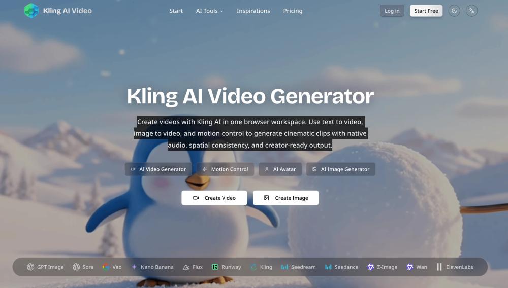 image of Kling AI Video Generator