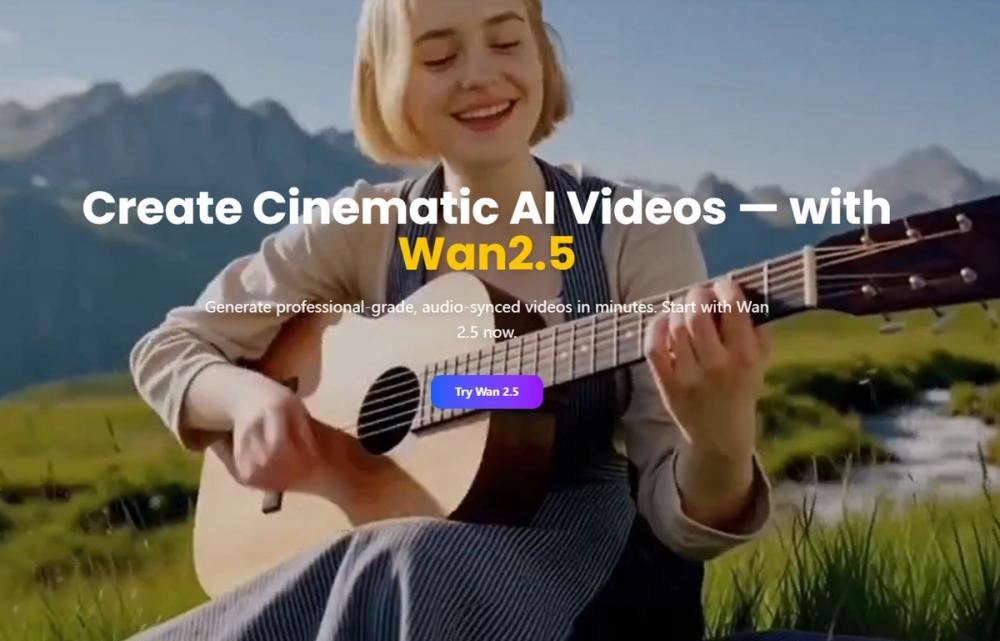 image of Wan 2.5 AI Video Generator