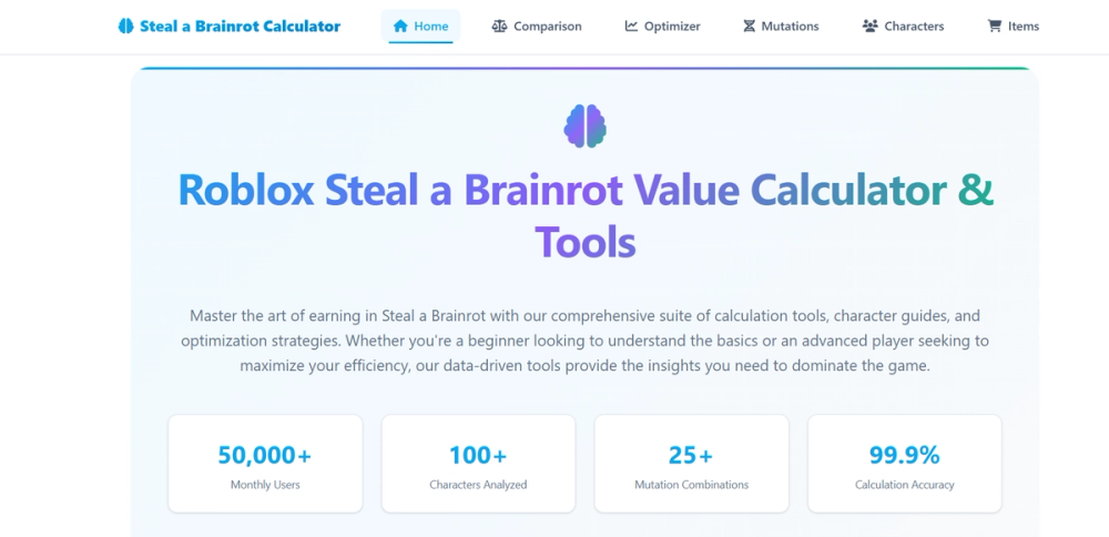 image of steal a brainrot calculator image of steal a brainrot calculator