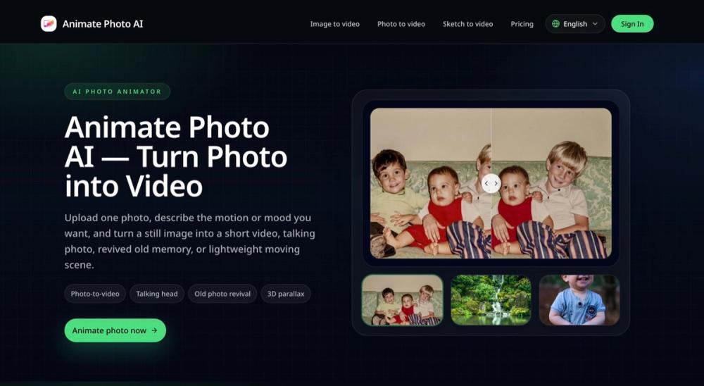 image of Animate Photo AI