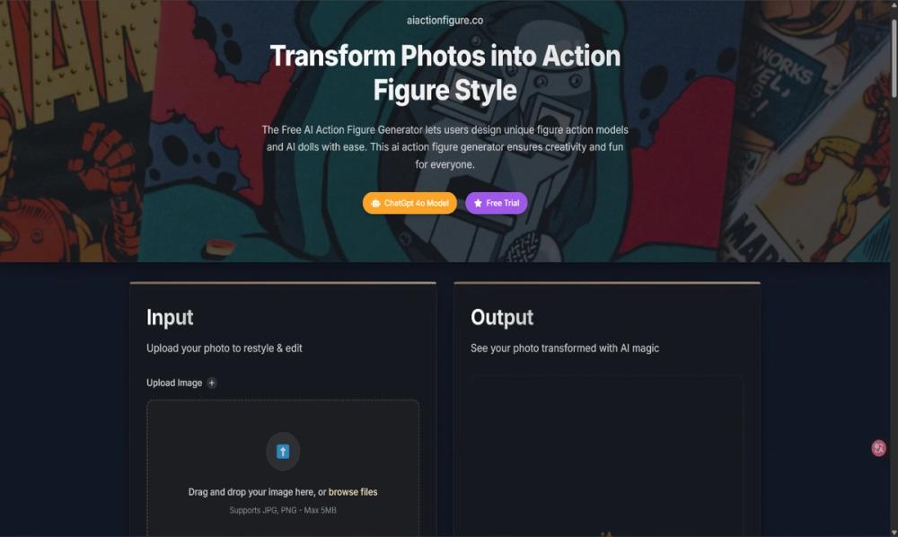 image of AI Action Figure Generator