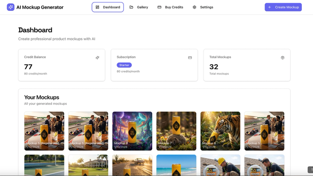 image of AI Mockup Generator
