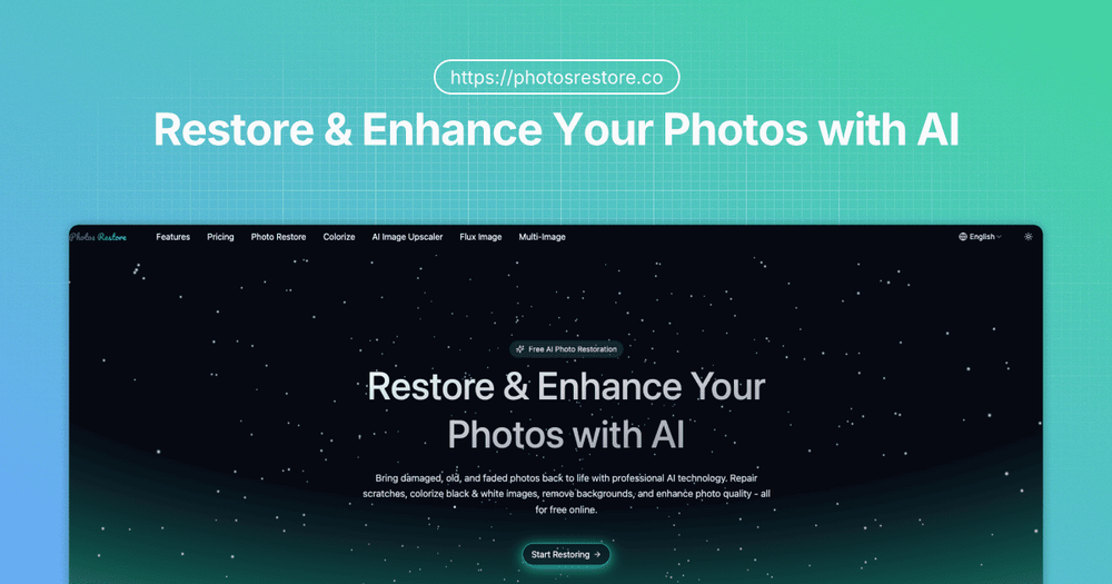 image of Photos Restore