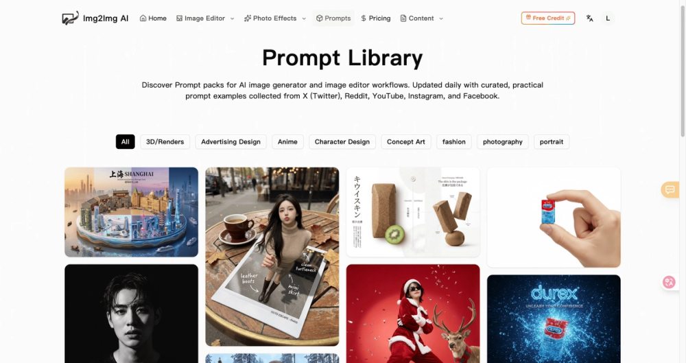 image of Img2Img AI Prompts