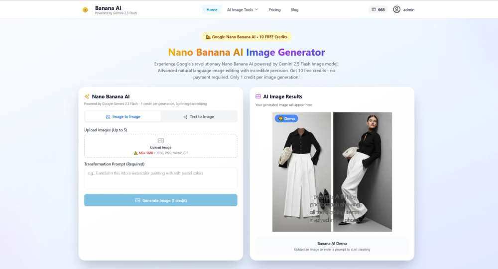 image of Nano Banana AI Image Generator