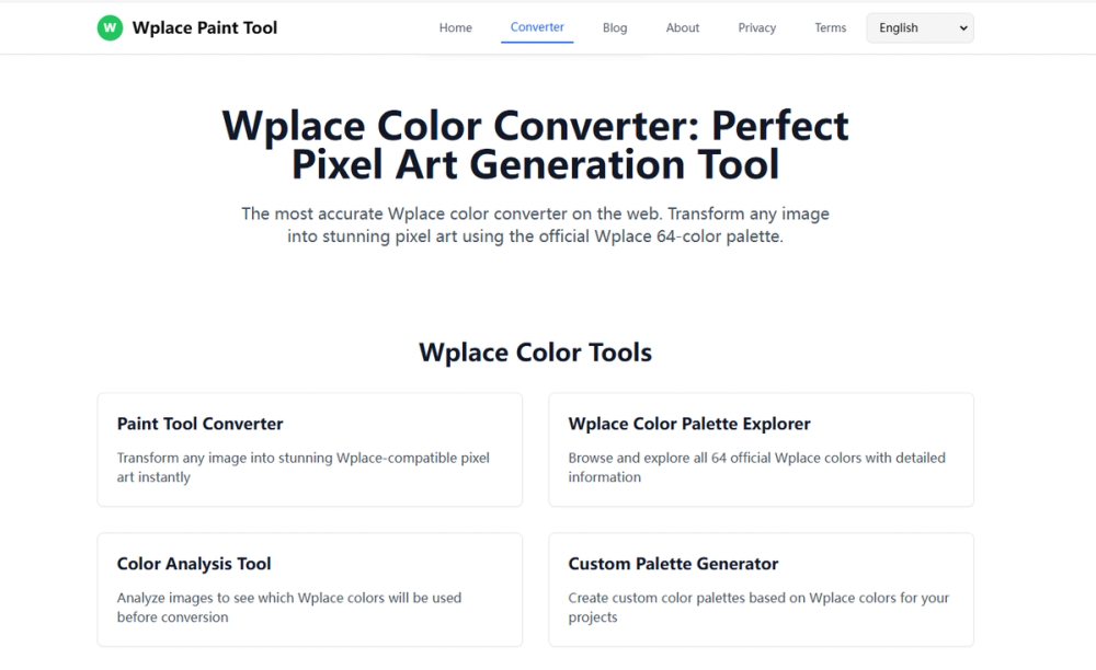 image of Wplace Paint Tool