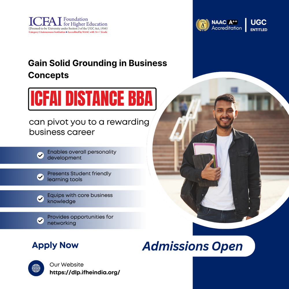image of ICFAI Distance education