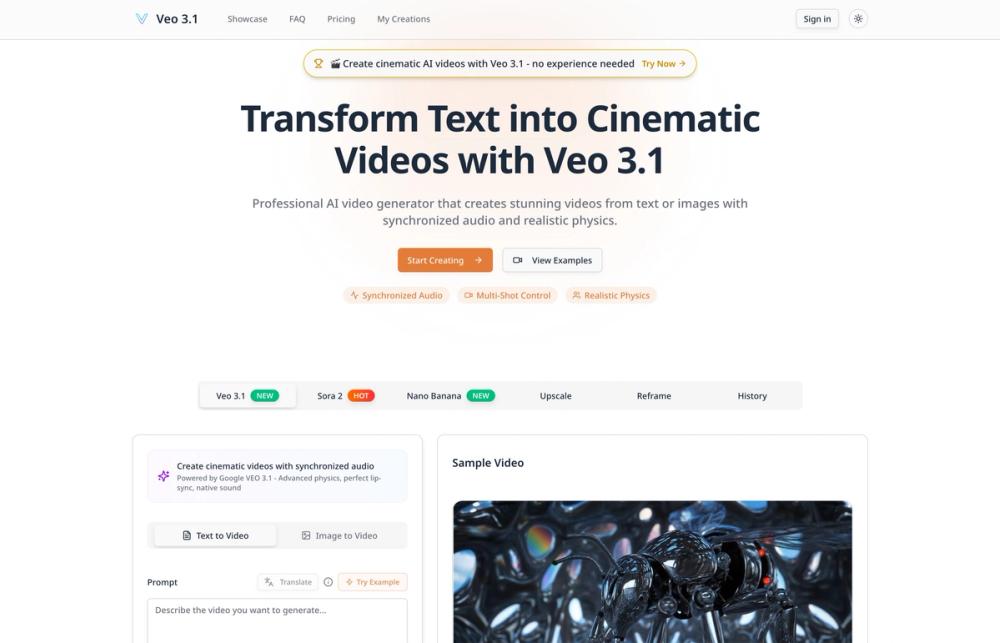 image of Veo 3.1 image of Veo 3.1