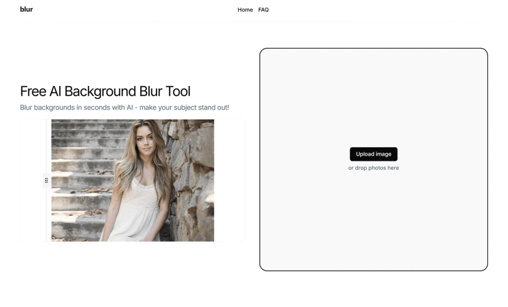 image of blur background