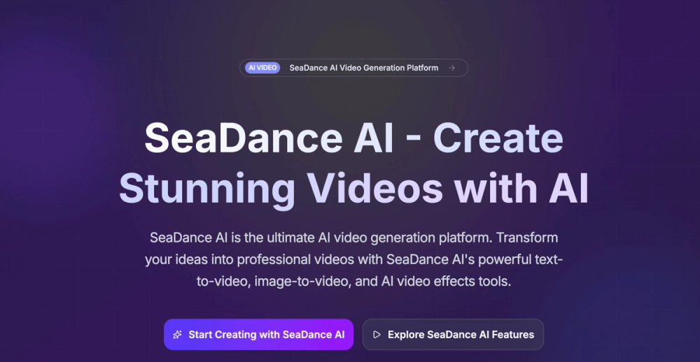 image of Seadance 2.0 AI Video Generator image of Seadance 2.0 AI Video Generator