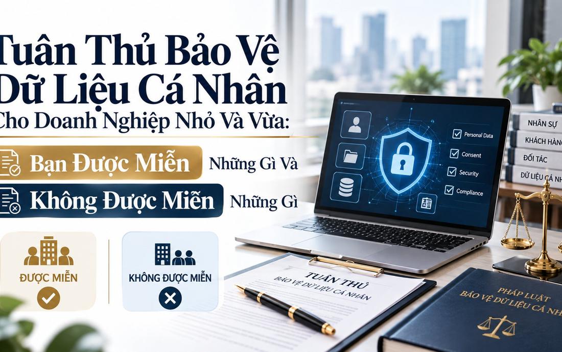 Tuân Thủ Bảo Vệ Dữ Liệu Cá Nhân Cho Doanh Nghiệp Nhỏ Và Vừa: Bạn Được Miễn Những Gì Và Không Được Miễn Những Gì