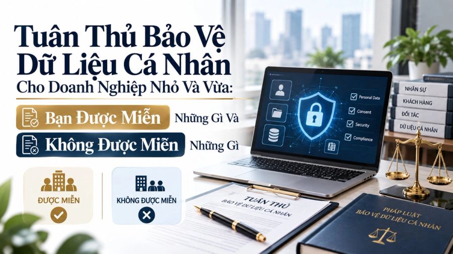 Tuân Thủ Bảo Vệ Dữ Liệu Cá Nhân Cho Doanh Nghiệp Nhỏ Và Vừa: Bạn Được Miễn Những Gì Và Không Được Miễn Những Gì