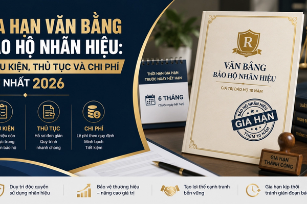 Gia Hạn Văn Bằng Bảo Hộ Nhãn Hiệu: Điều Kiện, Thủ Tục Và Chi Phí Mới Nhất 2026