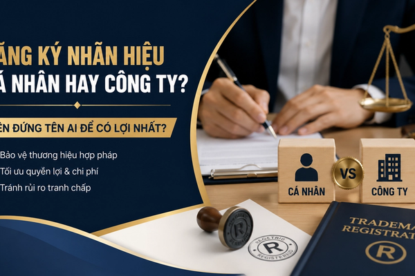 Đăng Ký Nhãn Hiệu Cá Nhân Hay Công Ty? Nên Đứng Tên Ai Để Có Lợi Nhất?