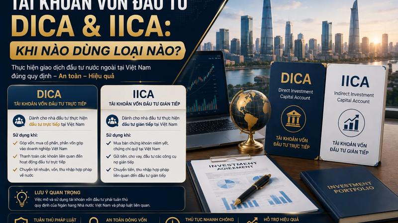 Tài Khoản Vốn Đầu Tư DICA Và IICA: Khi Nào Dùng Loại Nào