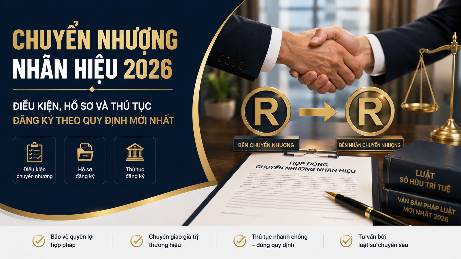 Chuyển Nhượng Nhãn Hiệu Thực Hiện Thế Nào? Điều Kiện, Hồ Sơ Và Thủ Tục Mới Nhất 2026