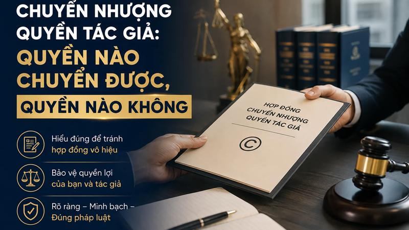 Chuyển Nhượng Quyền Tác Giả: Quyền Nào Chuyển Được, Quyền Nào Không