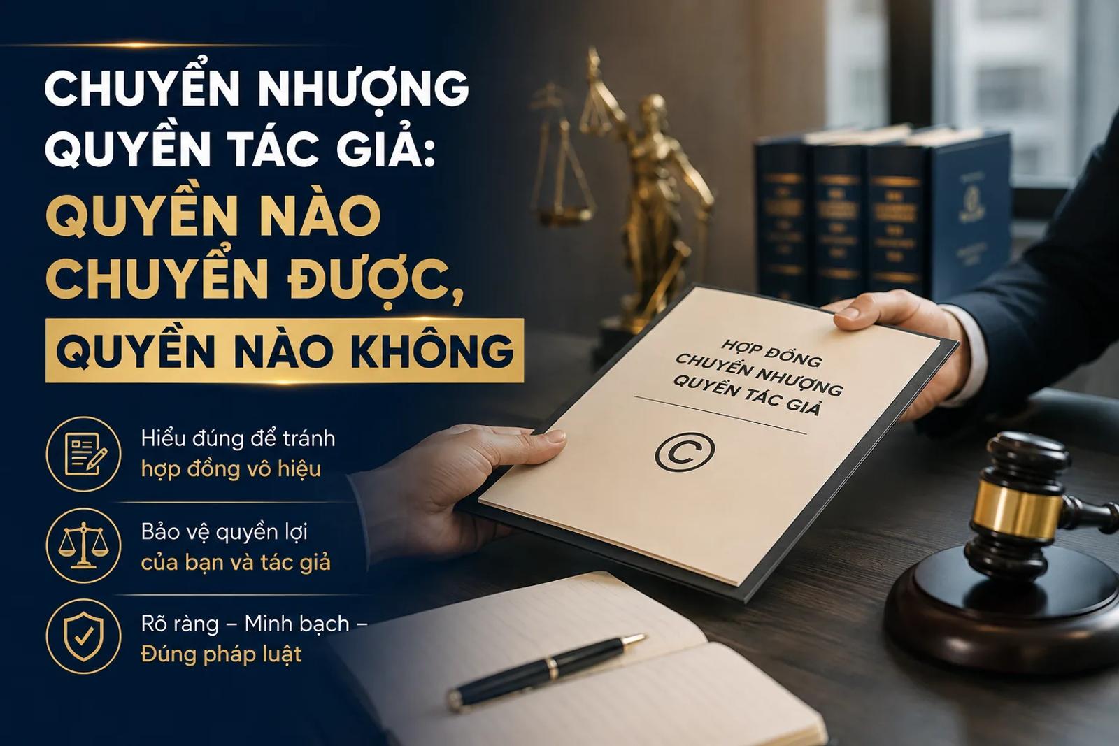 Chuyển Nhượng Quyền Tác Giả: Quyền Nào Chuyển Được, Quyền Nào Không