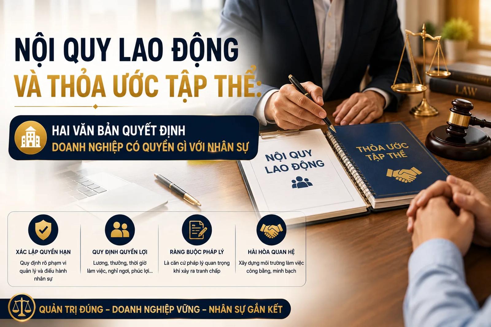 Nội Quy Lao Động Và Thỏa Ước Tập Thể: Hai Văn Bản Quyết Định Doanh Nghiệp Có Quyền Gì Với Nhân Sự