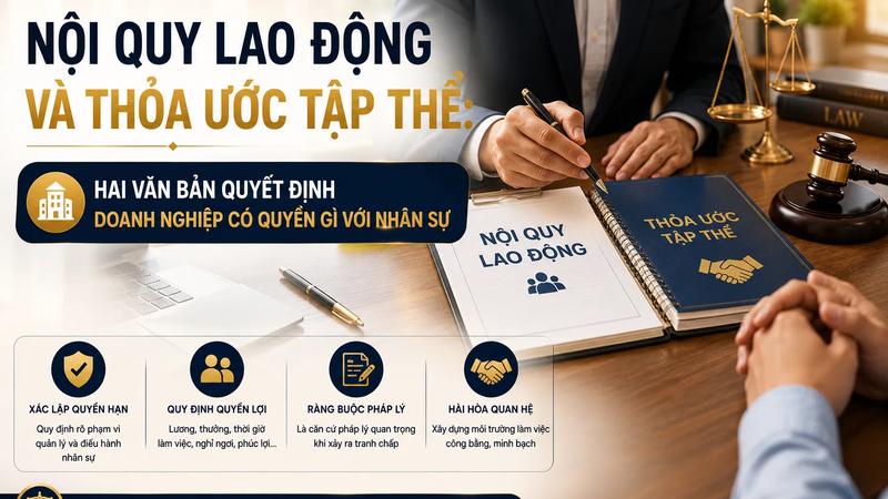 Nội Quy Lao Động Và Thỏa Ước Tập Thể: Hai Văn Bản Quyết Định Doanh Nghiệp Có Quyền Gì Với Nhân Sự