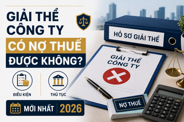 Giải Thể Công Ty Có Nợ Thuế Được Không? Điều Kiện, Thủ Tục Mới Nhất 2026