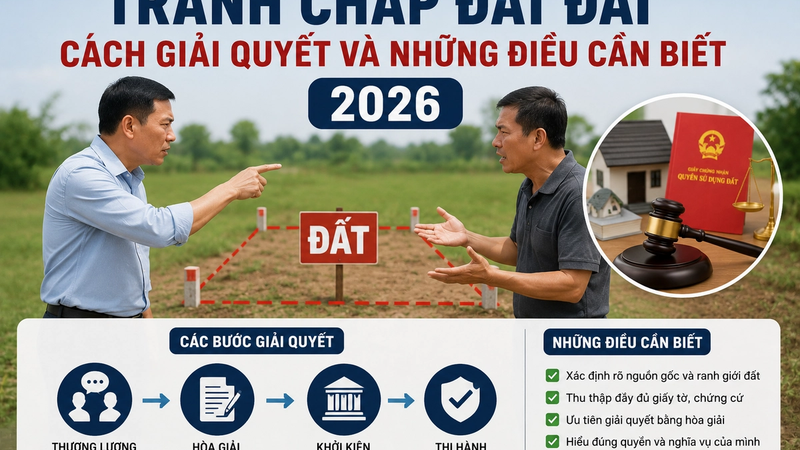 Tranh Chấp Đất Đai: Cách Giải Quyết Và Những Điều Cần Biết 2026
