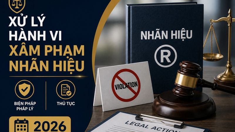 Xử Lý Hành Vi Xâm Phạm Nhãn Hiệu: Biện Pháp Pháp Lý Và Thủ Tục Mới Nhất 2026