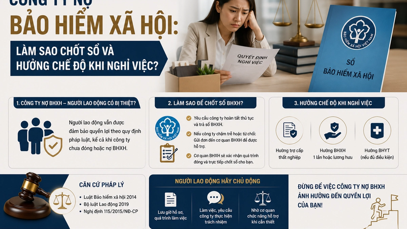 Hướng Xử Lý Khi Công Ty Nợ Bảo Hiểm Xã Hội Khiến Người Lao Động Bị Treo Quyền Lợi
