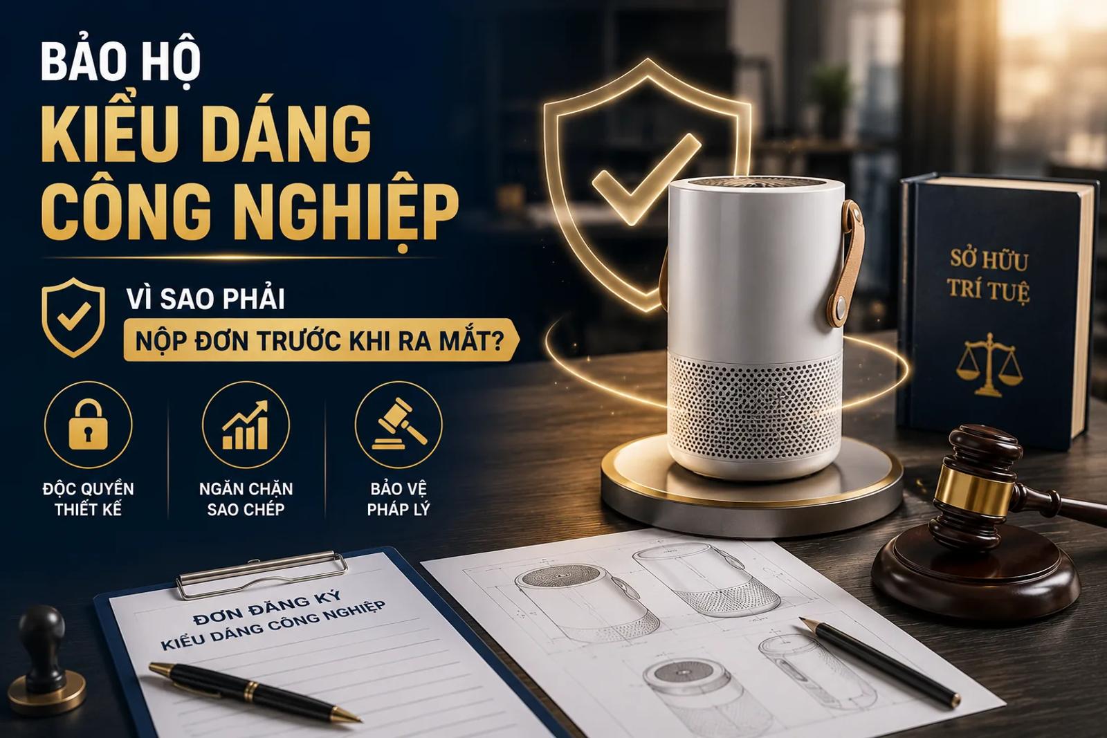 Bảo Hộ Kiểu Dáng Công Nghiệp: Vì Sao Phải Nộp Đơn Trước Khi Ra Mắt
