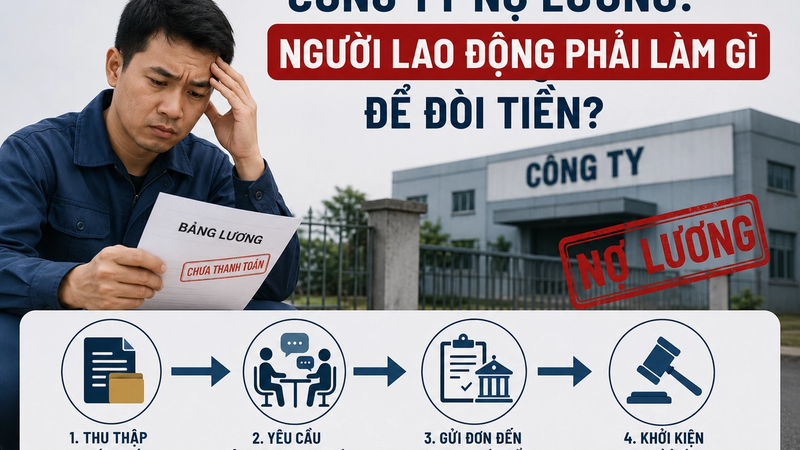 Công Ty Nợ Lương: Người Lao Động Phải Làm Gì Để Đòi Tiền?