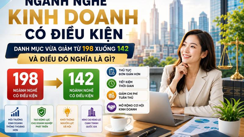 Ngành Nghề Kinh Doanh Có Điều Kiện: Danh Mục Vừa Giảm Từ 198 Xuống 142 Và Điều Đó Nghĩa Là Gì