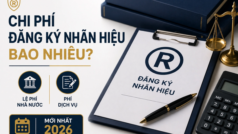 Chi Phí Đăng Ký Nhãn Hiệu Bao Nhiêu? Lệ Phí Nhà Nước Và Phí Dịch Vụ Mới Nhất 2026