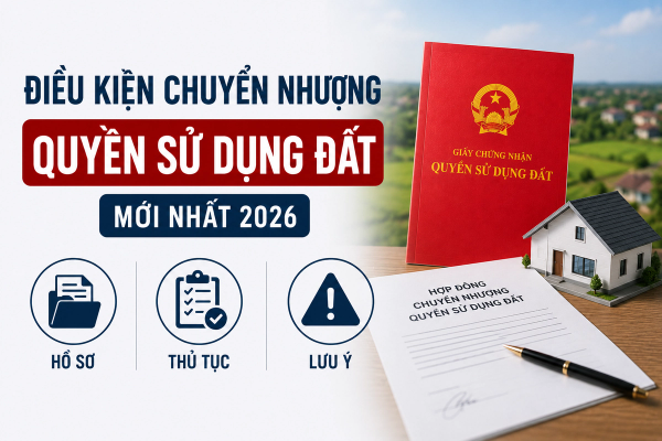Điều Kiện Chuyển Nhượng Quyền Sử Dụng Đất Mới Nhất 2026: Hồ Sơ, Thủ Tục Và Những Lưu Ý Quan Trọng