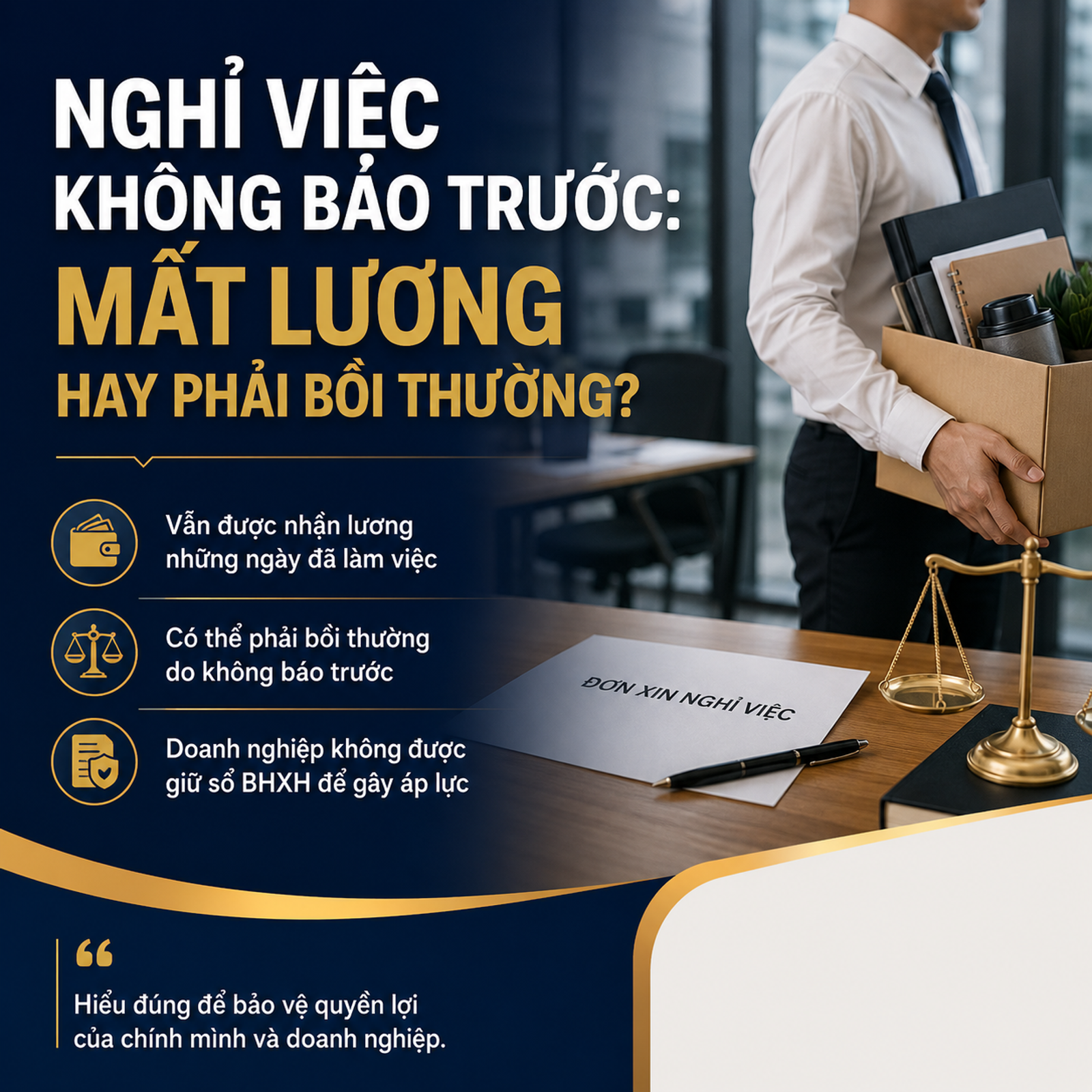 Hậu quả pháp lý và hướng xử lý khi người lao động tự ý nghỉ việc không báo trước