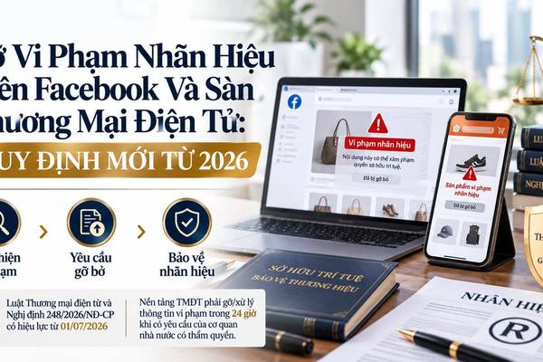 Gỡ Vi Phạm Nhãn Hiệu Trên Facebook Và Sàn Thương Mại Điện Tử: Quy Định Mới Từ 2026