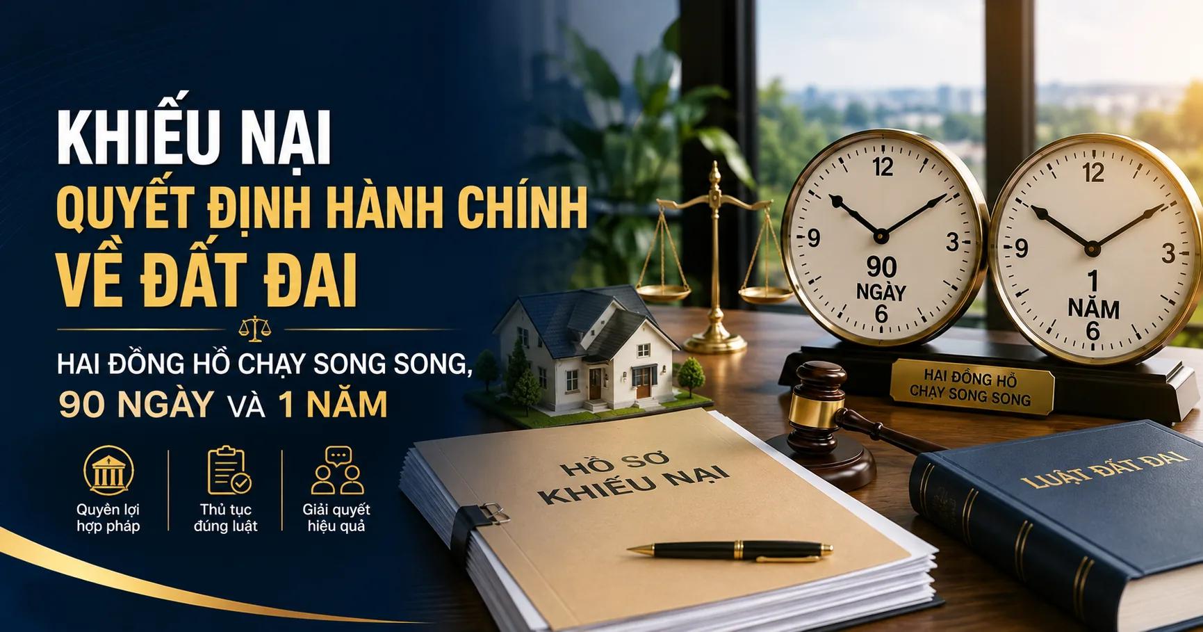 Khiếu Nại Quyết Định Hành Chính Về Đất Đai: Hai Đồng Hồ Chạy Song Song, 90 Ngày Và 1 Năm